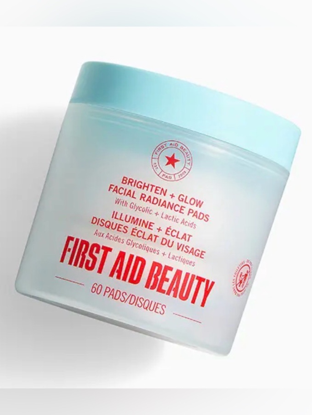 First Aid Beauty Brighten + Glow Facial Radiance Pads NWT